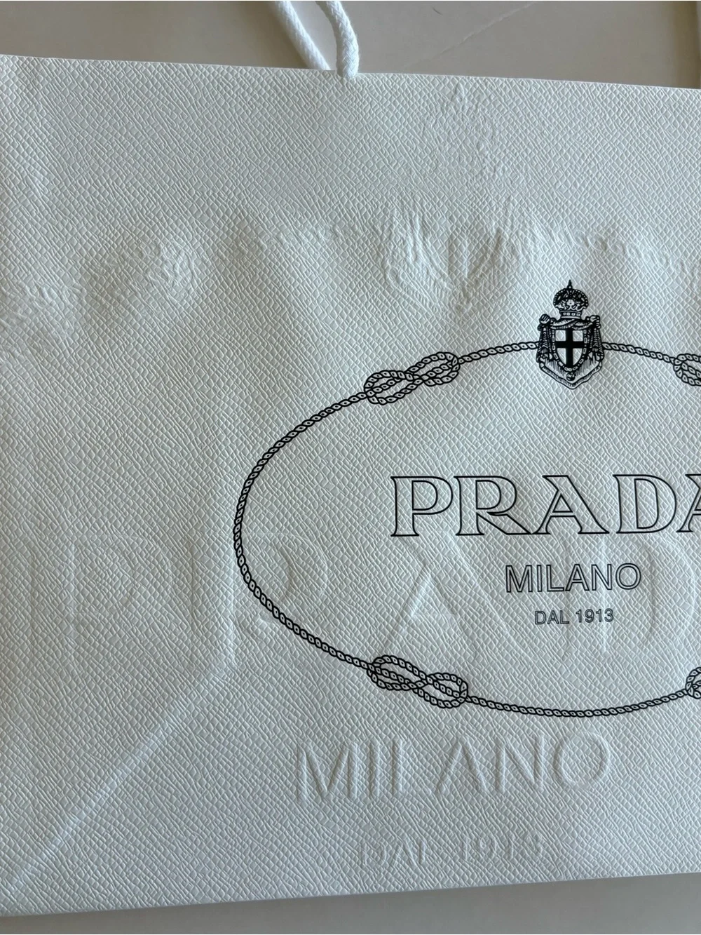 Prada Medium Gift Shopping Bag